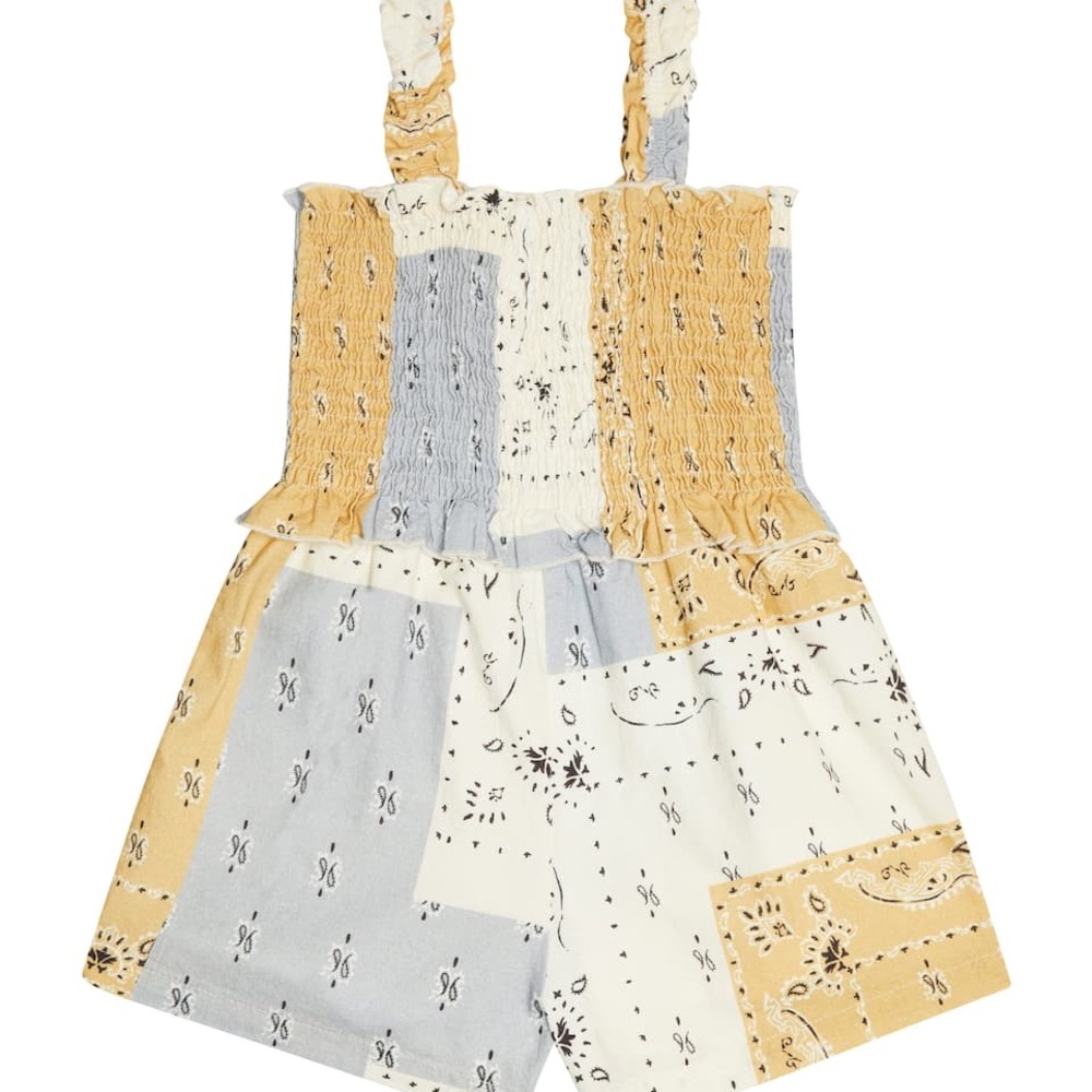 THE NEW SOCIETY
Bandana printed playsuit